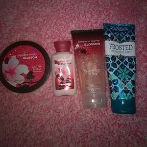 Bath and Body Works Japanese Cherry Blossom Bundle